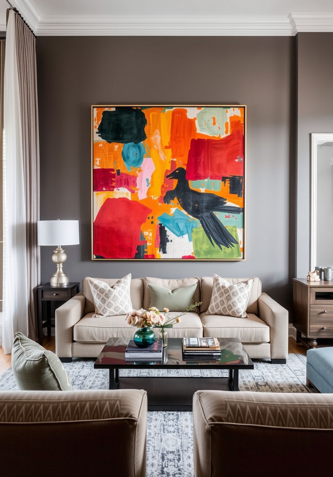 12. Bold Artwork