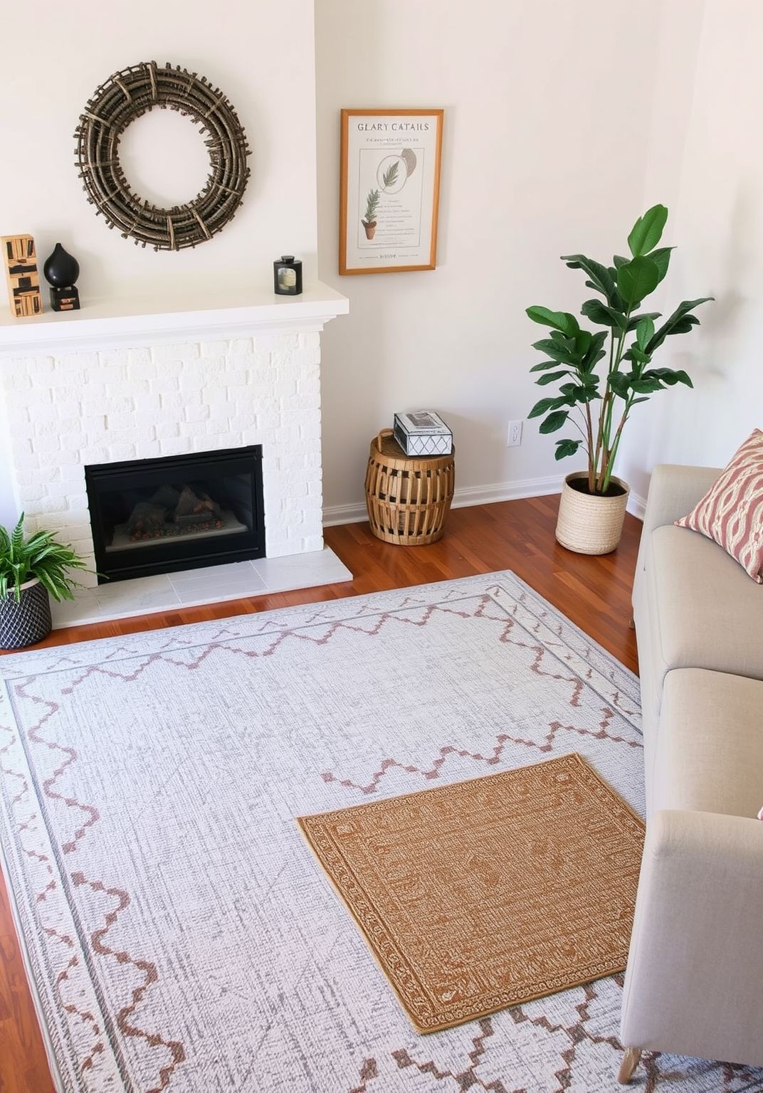 13. Layered Rugs