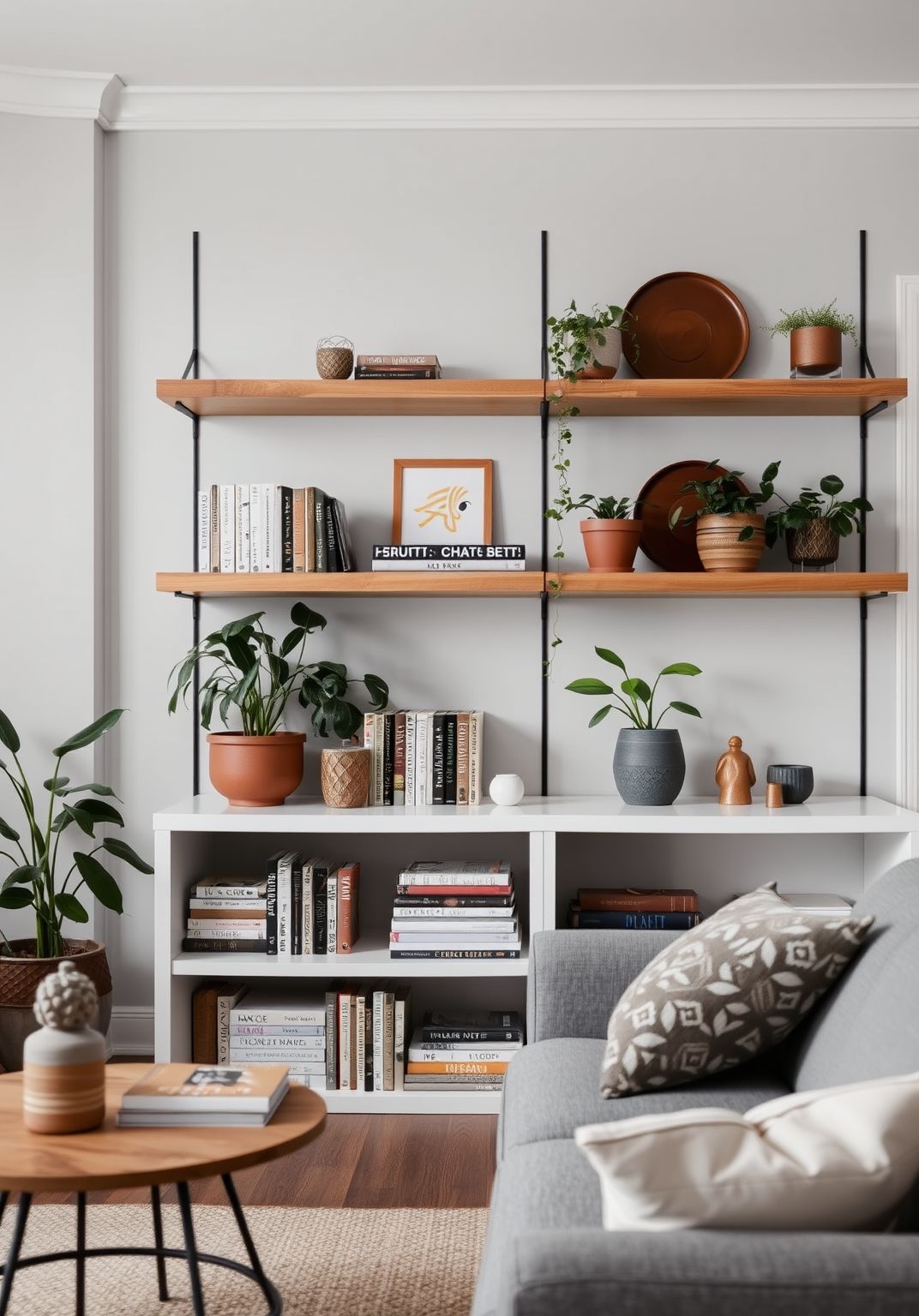 16. Open Shelving