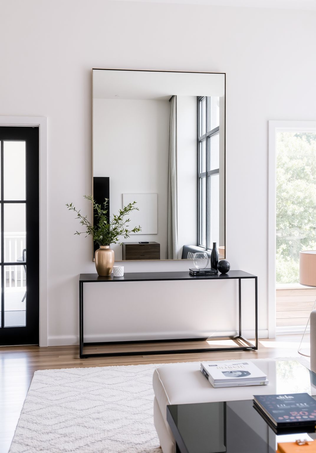 17. Use Mirrors to Create Illusion of Space