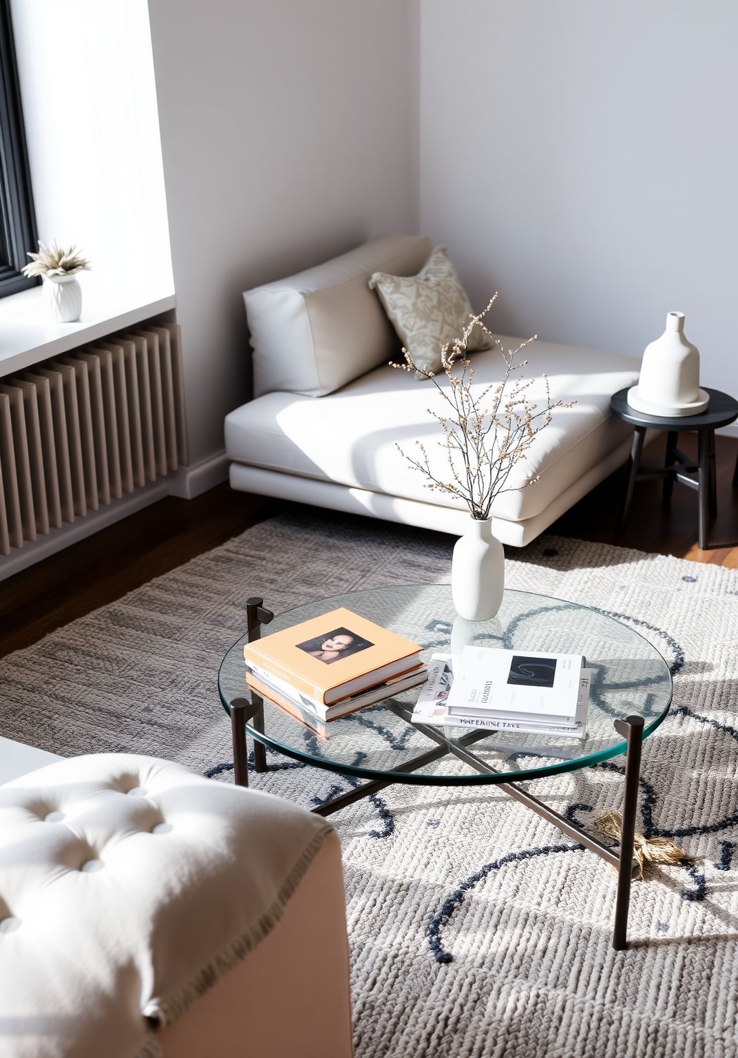 22. Opt for a Glass Coffee Table
