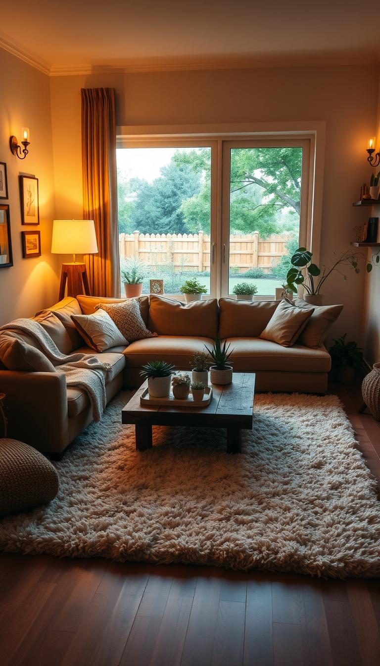 Cozy living room design