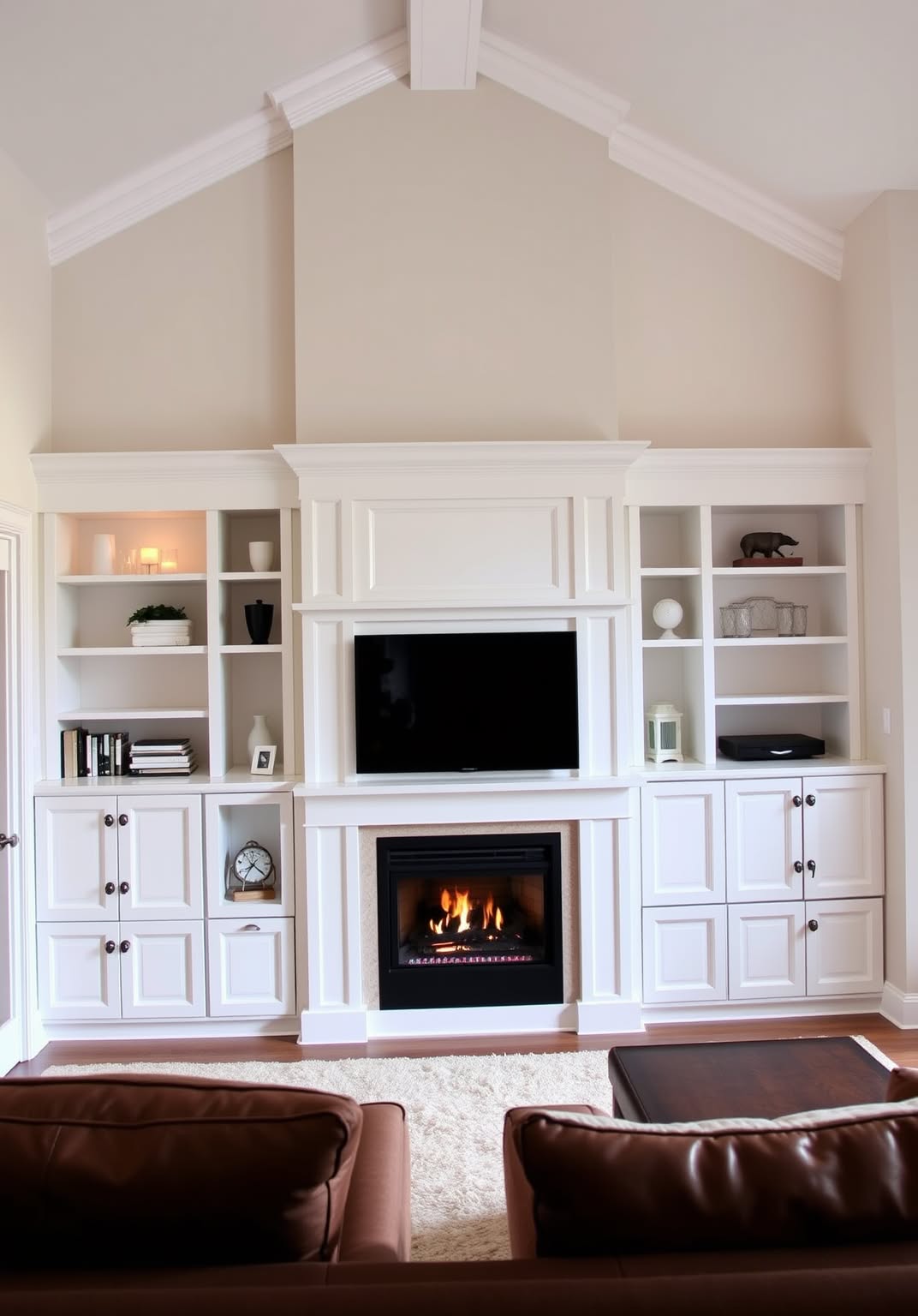 10. Build a Custom Built-In Entertainment Center