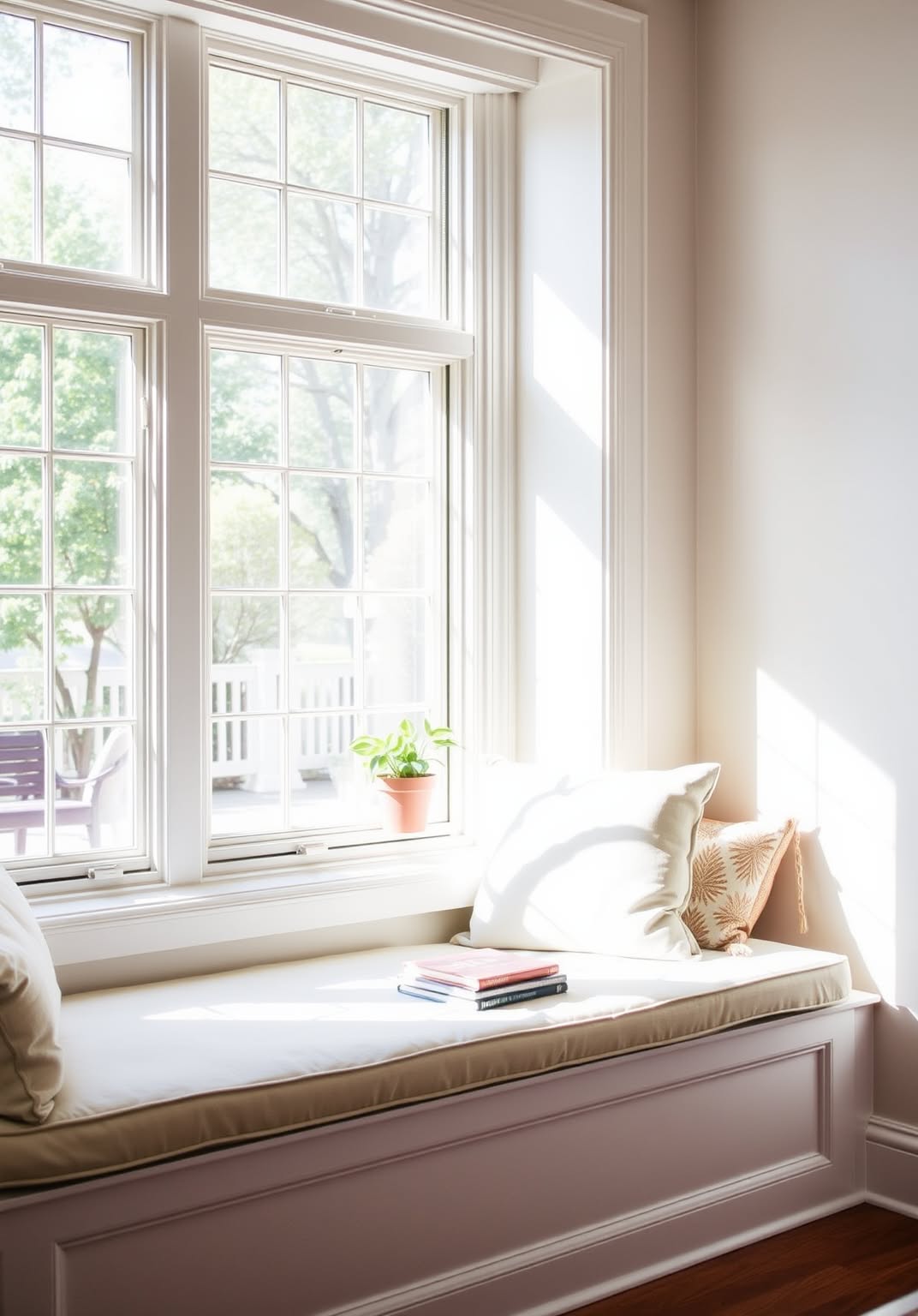 12. Create a Cozy Nook with Window Seating