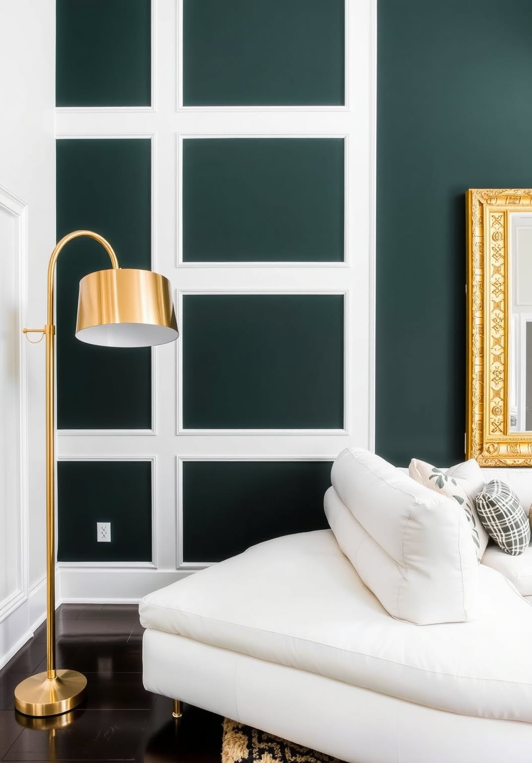 15. Add Drama with a Dark Accent Wall