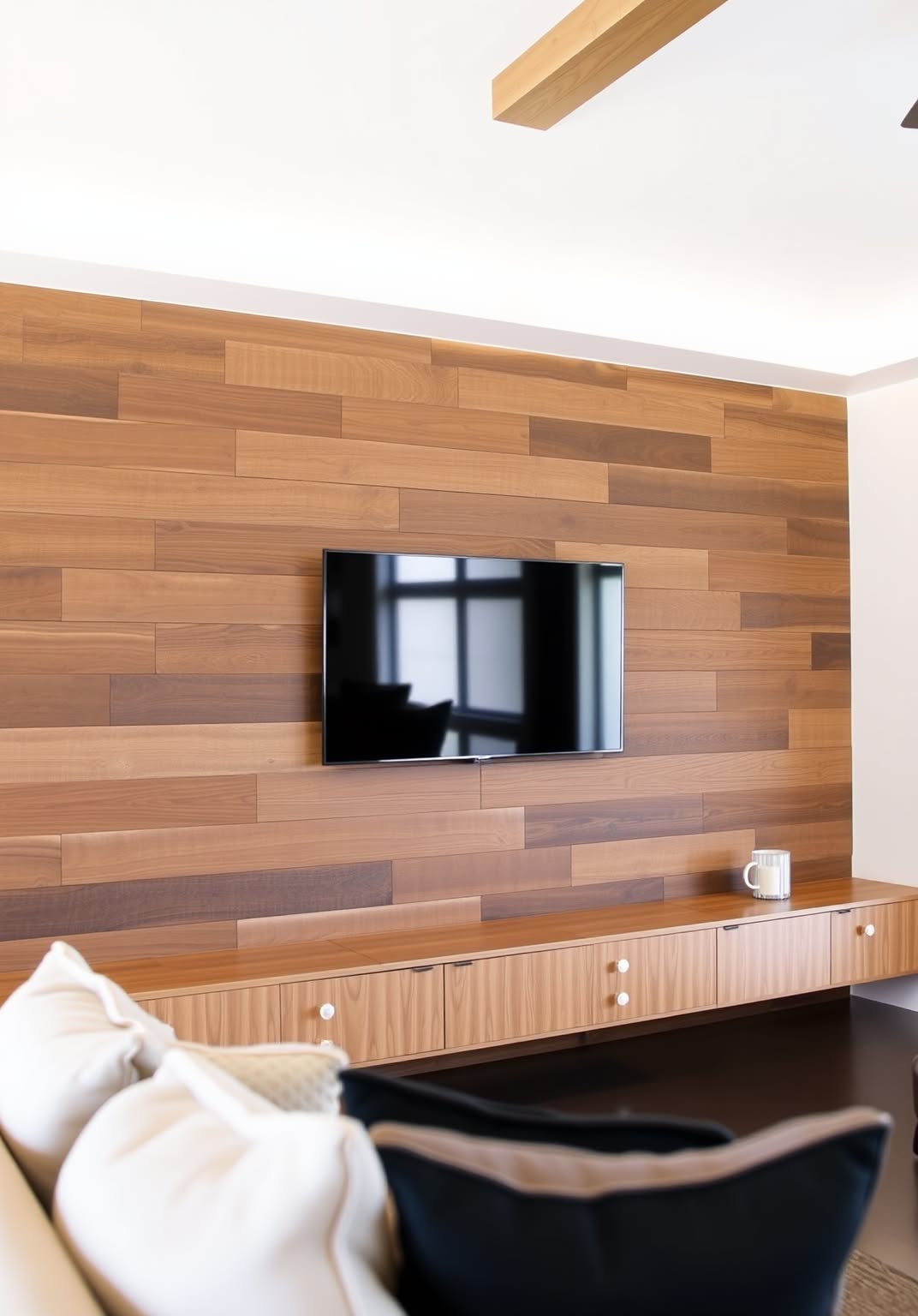 18. Rustic Wood Paneling for a Cozy Vibe