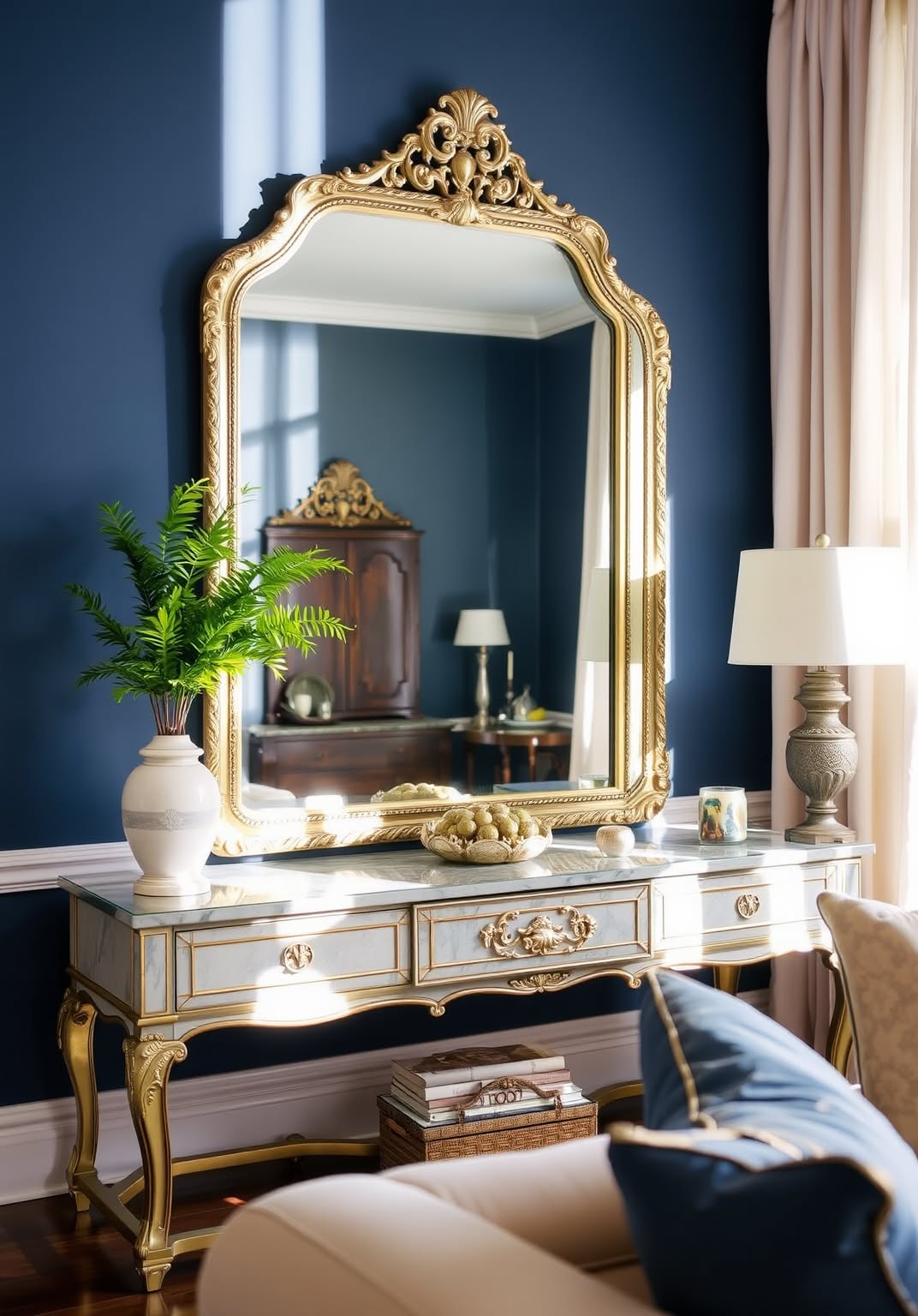 20. Use Mirrors to Enhance Light and Space