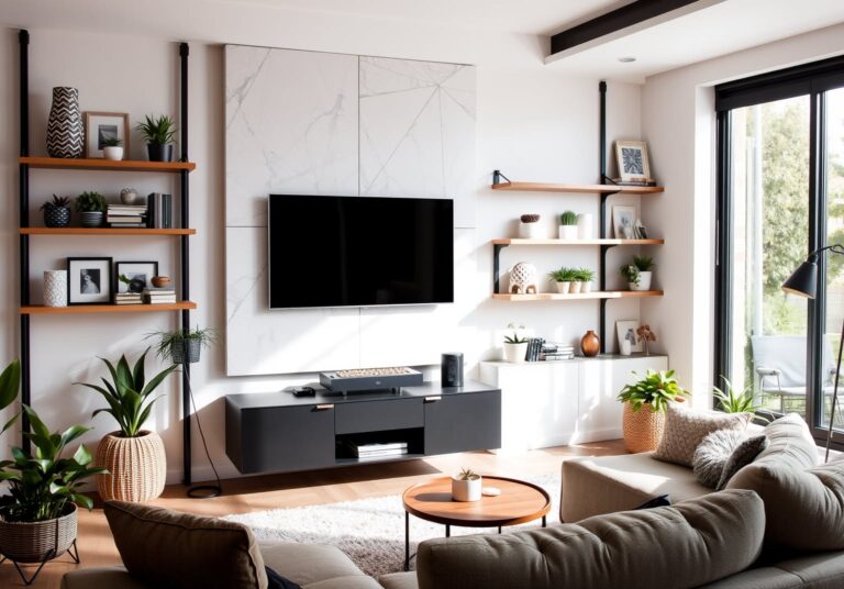 Transform Your Living Room TV Wall Design Ideas That Balance Technology and Style