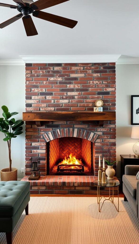 brick fireplace patterns brick fireplace patterns