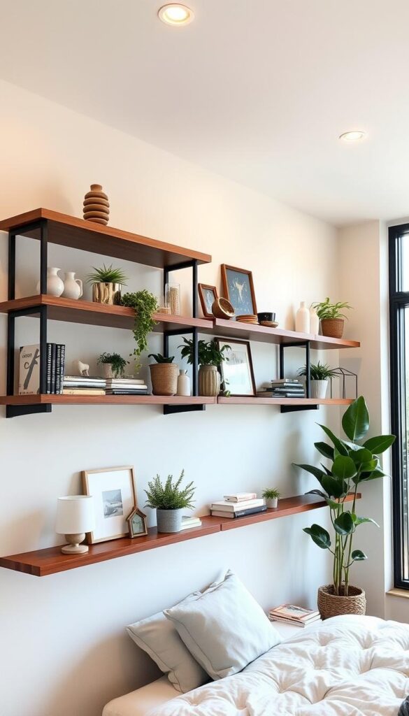 cohesive shelving look cohesive shelving look