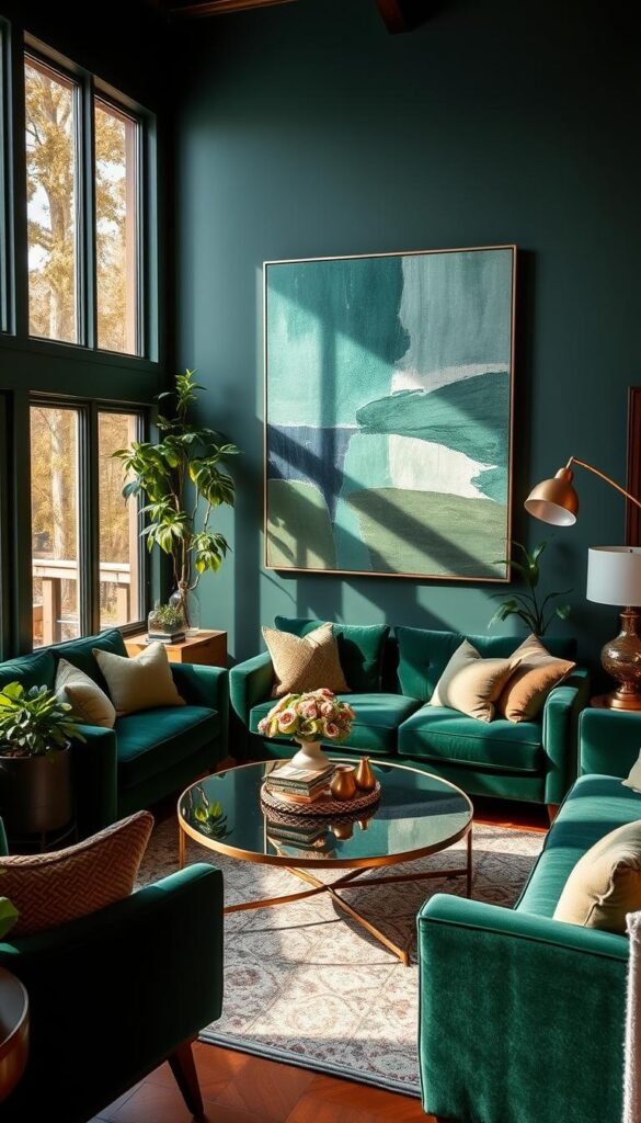 dark green living room decor dark green living room decor