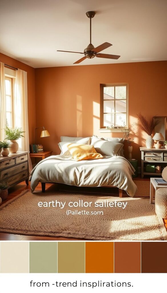 earthy color palette bedroom design earthy color palette bedroom design