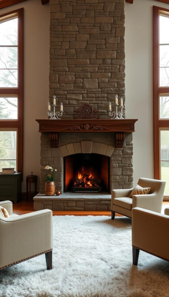 living room fireplace design living room fireplace design