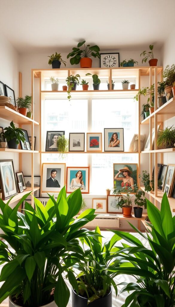 plants and artwork shelves plants and artwork shelves