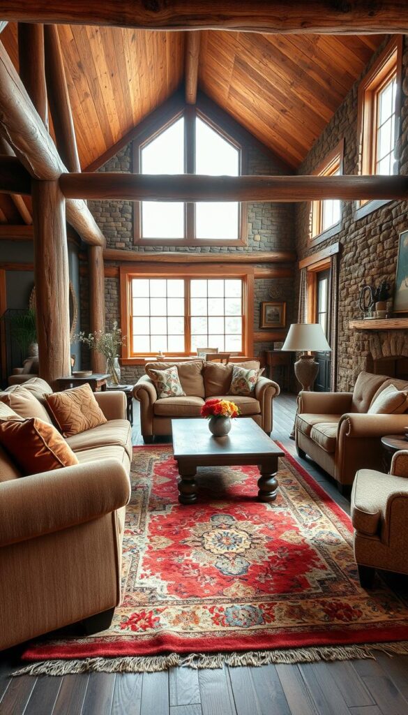 rustic living room color palette rustic living room color palette