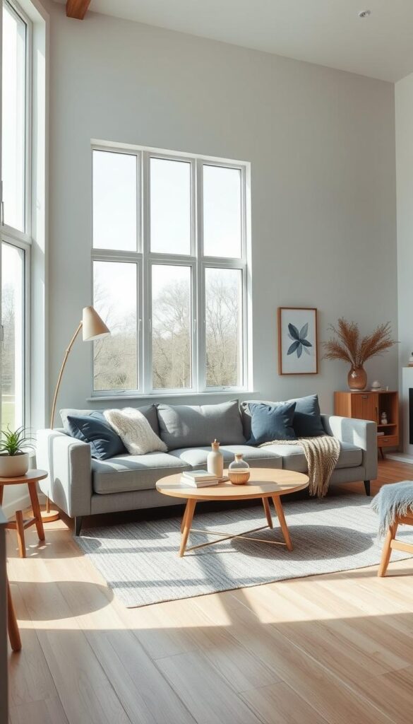 scandinavian living room grey sofa scandinavian living room grey sofa