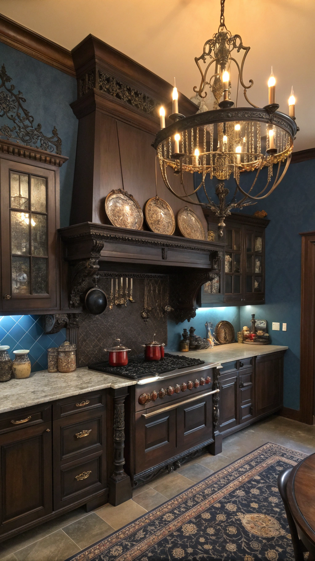 5. Gothic Revival Decor: A Touch of Drama