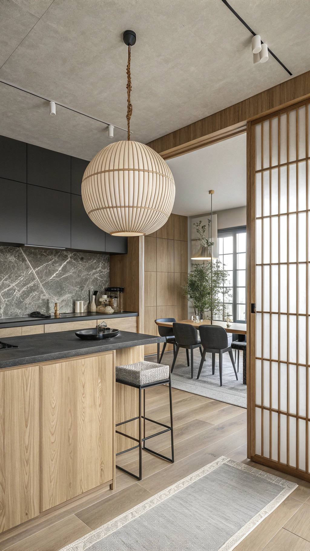 Blending Scandi Kitchen and Japanese Elements