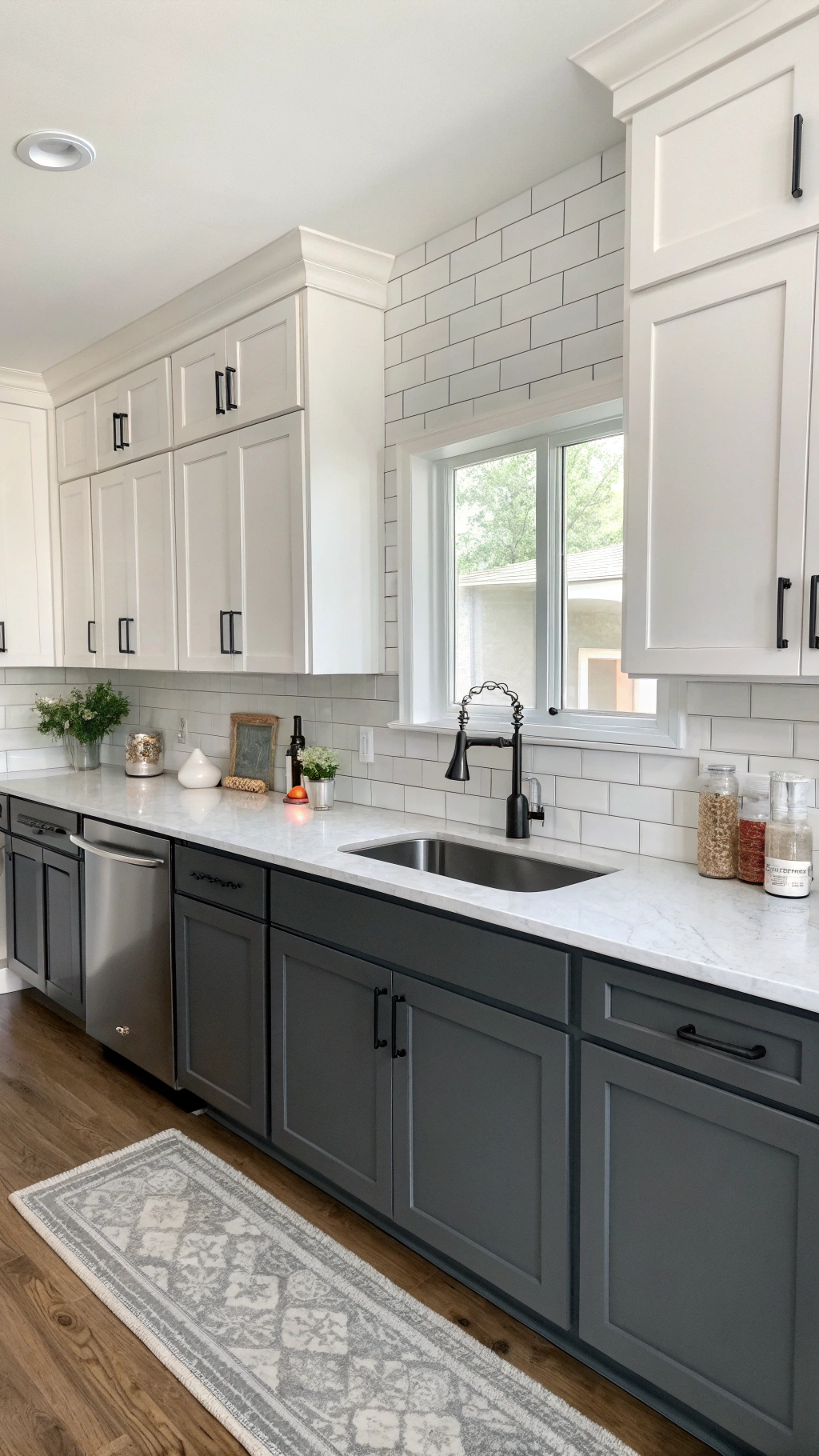 Kitchen Cabinet 2 Colors: The Ultimate Trend