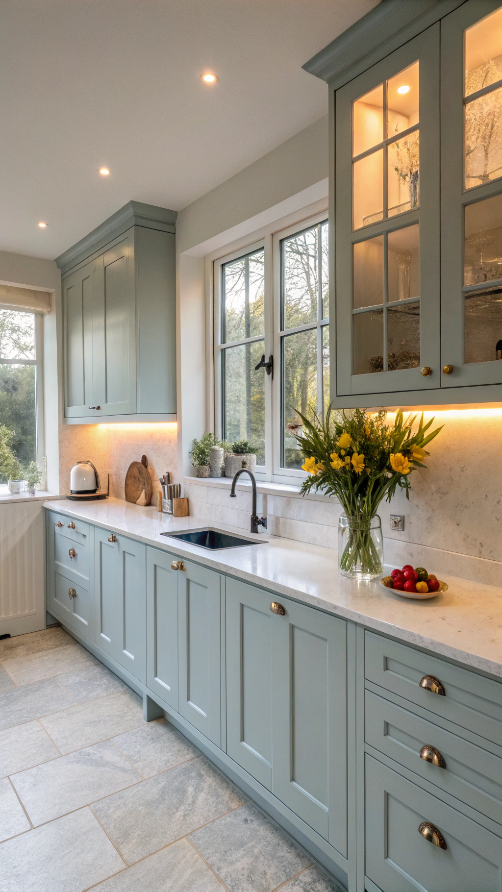 How To Brighten A Dark Kitchen With The Right Cabinet Colors