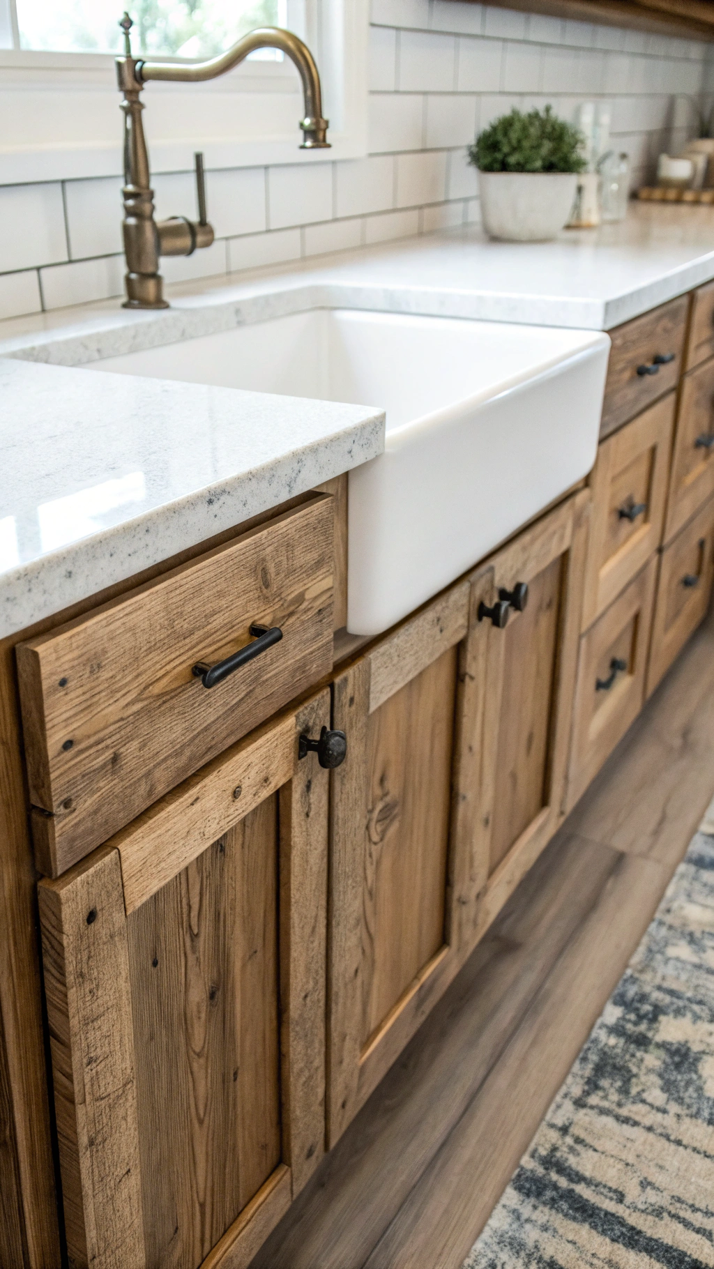 Material Options for Modern Farmhouse Kitchens Cabinets