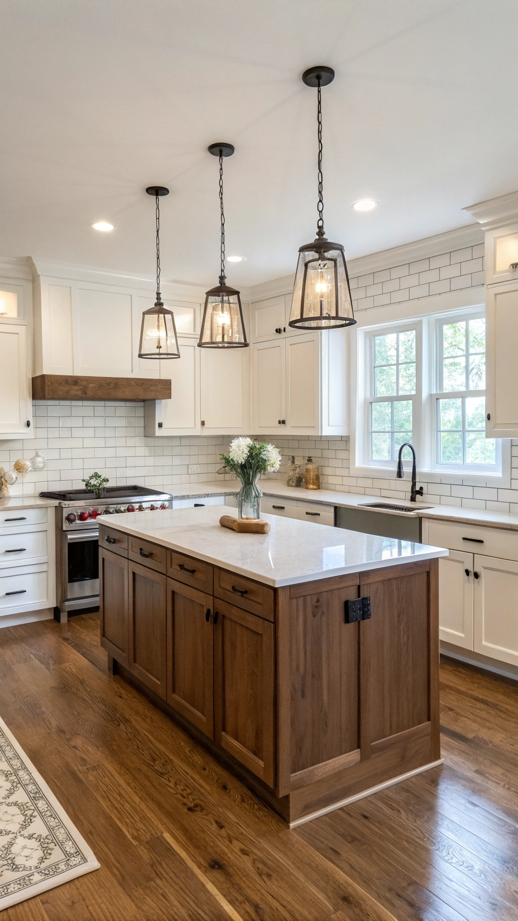 two tone kitchen cabinets wood and white: Creating a Cohesive Look with White And Wood Two Tone Kitchen Cabinets