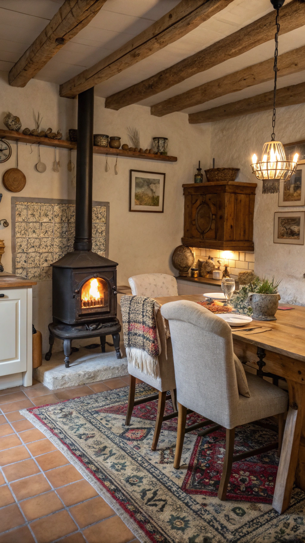 Creating a Cozy Atmosphere in Your Rustic French Country Kitchen