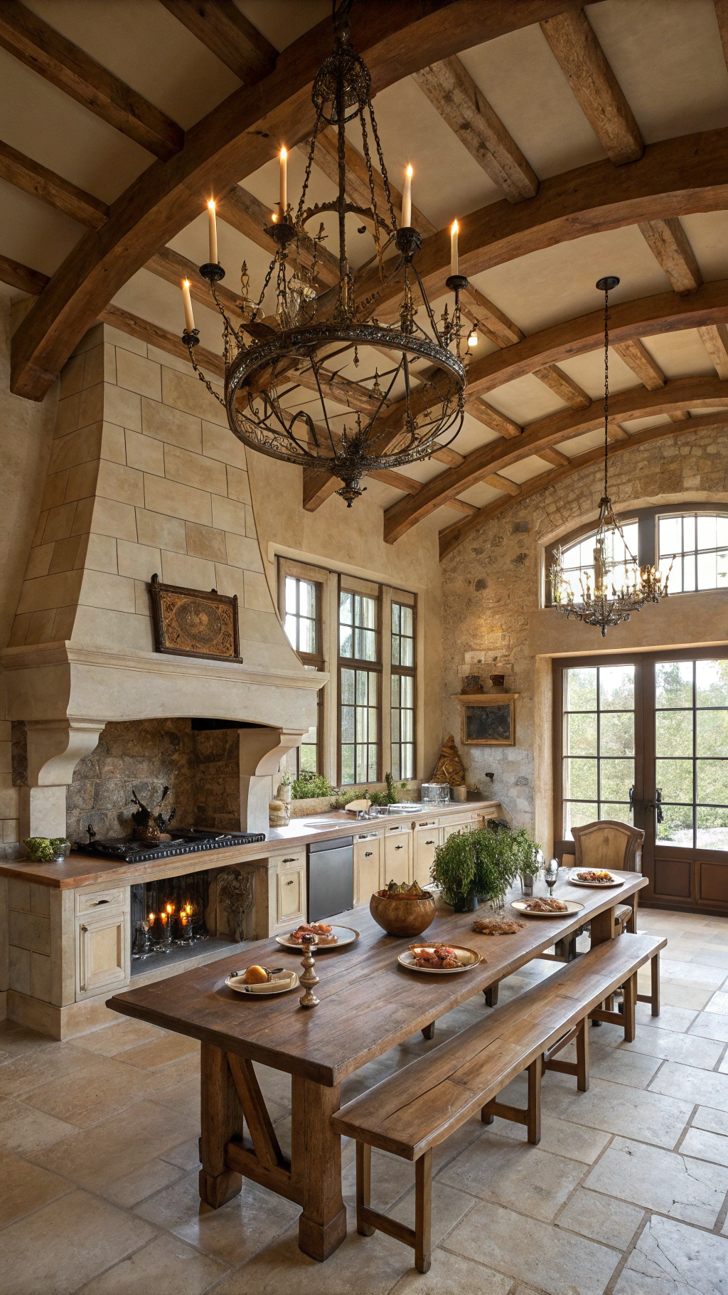 1. Embrace the Art of a French Chateau Kitchen