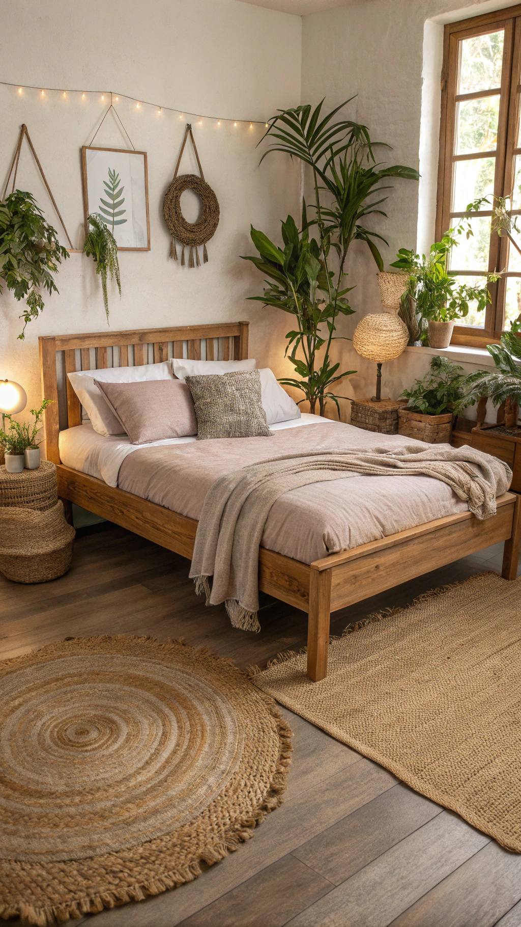3. Create an Earthy Bedroom with Natural Elements