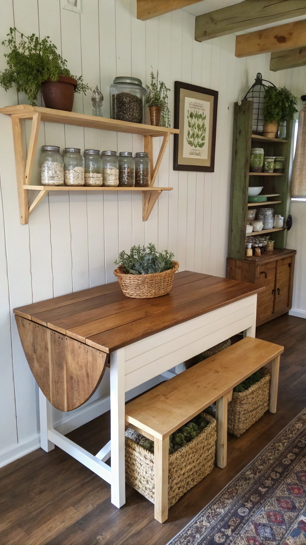 Maximizing Space with a Small Farmhouse Kitchen Table
