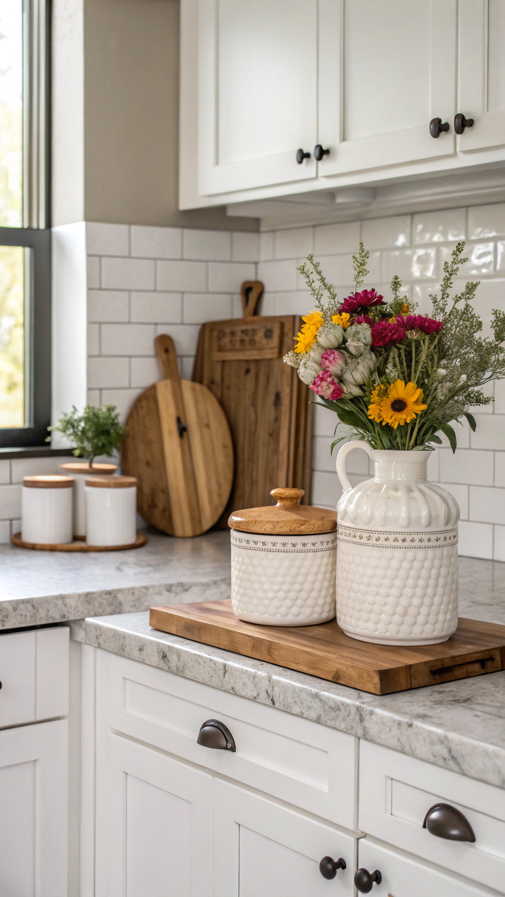 Styling Tips for Modern Farmhouse Kitchens Cabinets