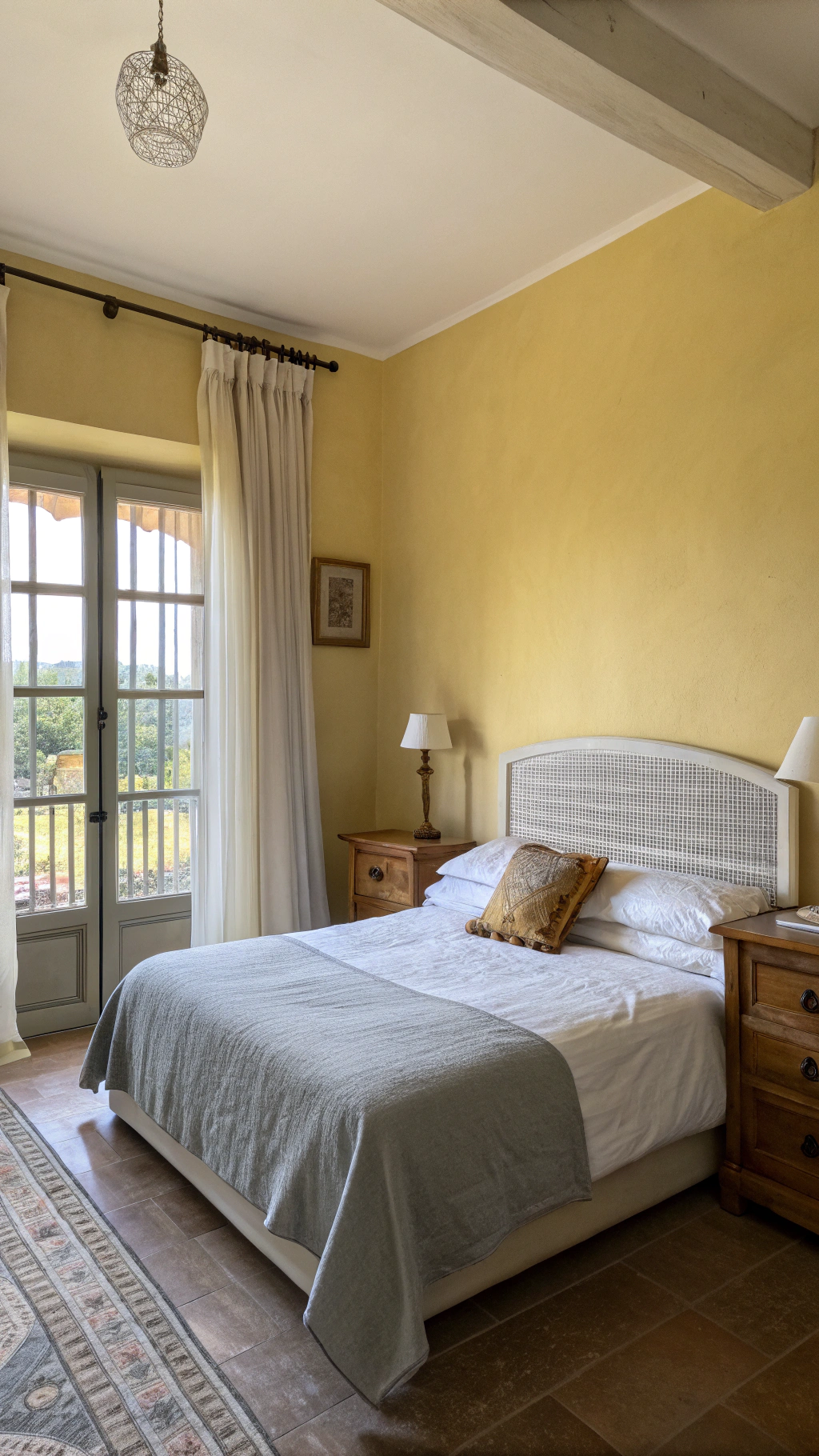 1. Embrace Muted Yellow Paint for a Calming Vibe