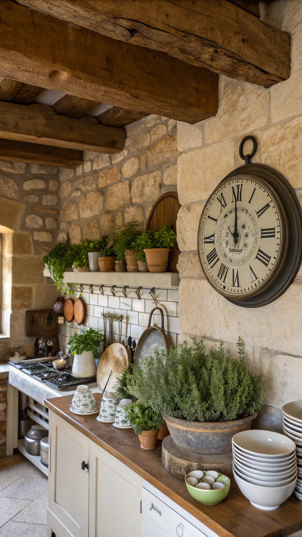 9. French Country Kitchen Decor: The Finishing Touches