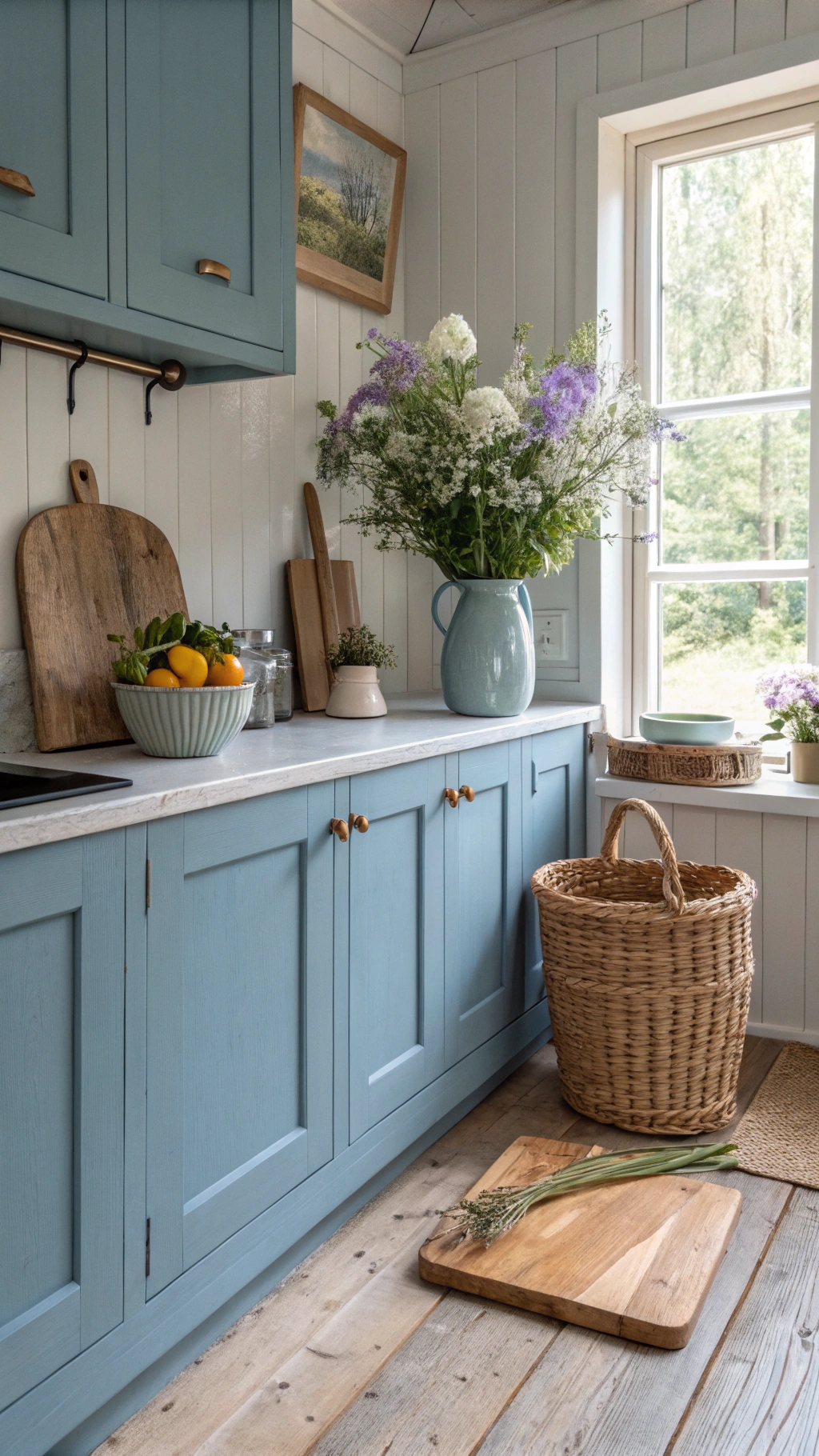 Blue French Kitchen: Tips for a Cozy, Inviting Space