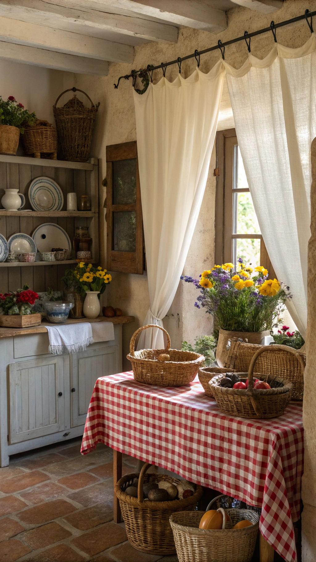 Country Chic Decorating Ideas for a Rustic French Country Kitchen