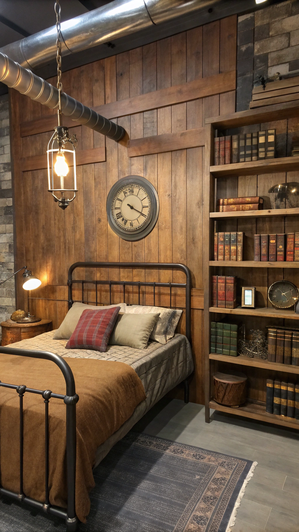 Steampunk Bedroom: Adding a Touch of Whimsy to Industrial Design