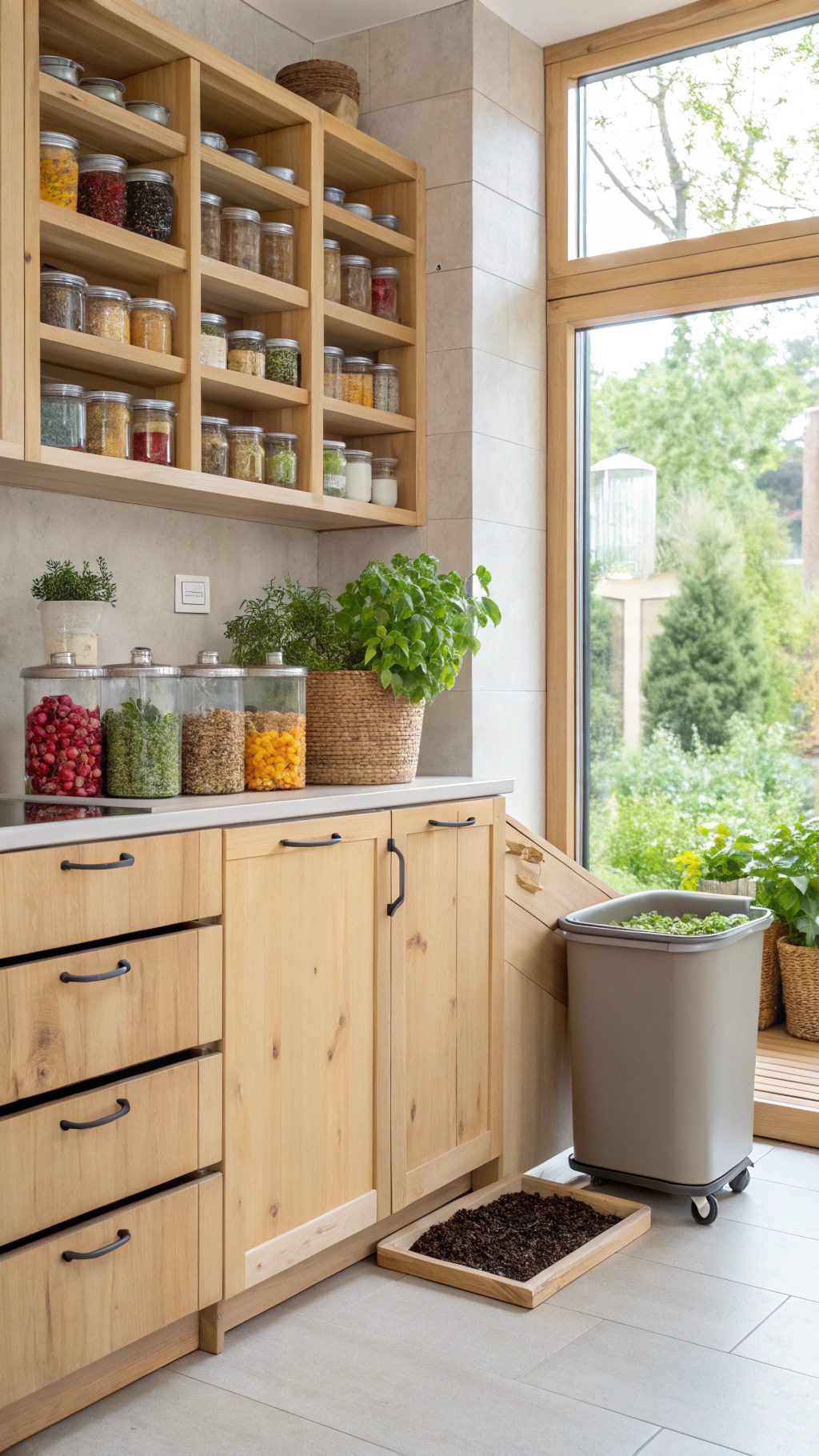 9. The Wellness Kitchen: Cabinet Design That Supports Healthy Living