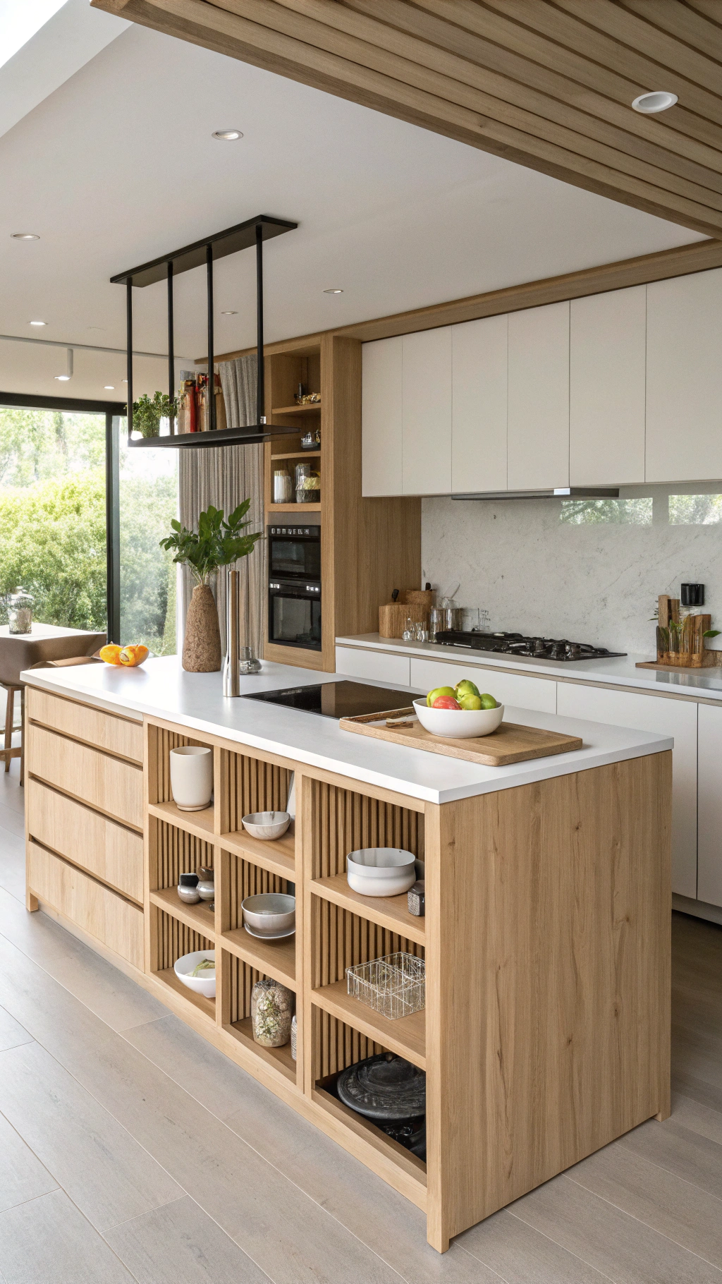 japandi kitchen cabinet design: Maximizing Functionality in a Japandi Modern Kitchen