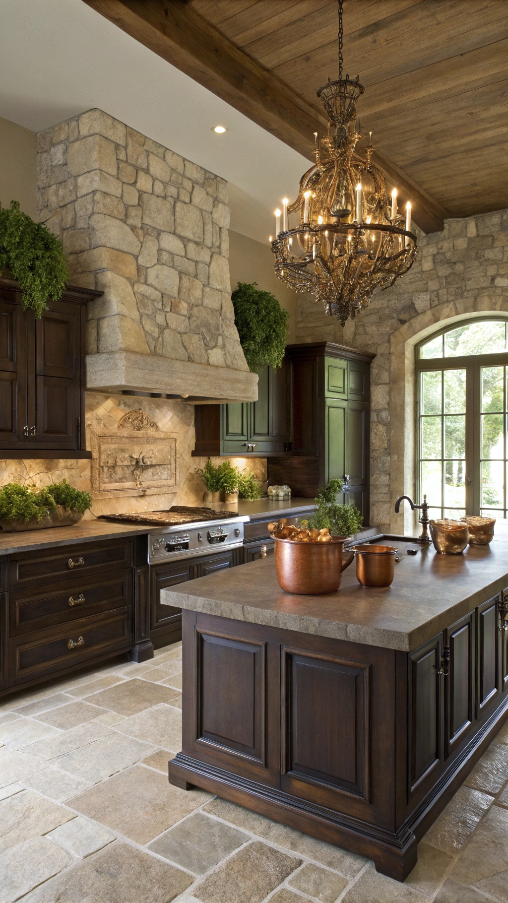 6. French Provincial Kitchen: Timeless Elegance