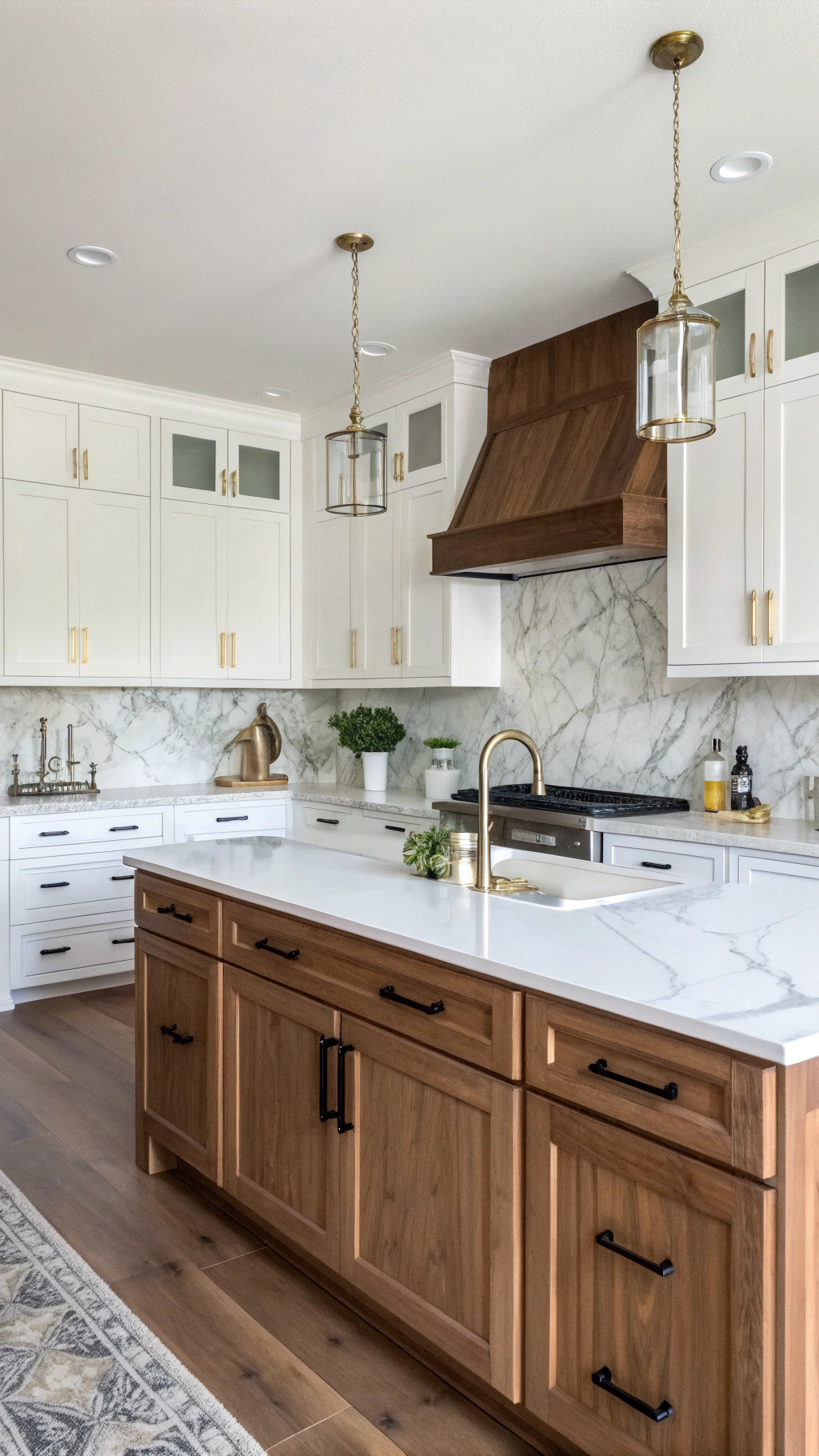 8. Mix & Match: Combining Materials for a Unique Kitchen Layout