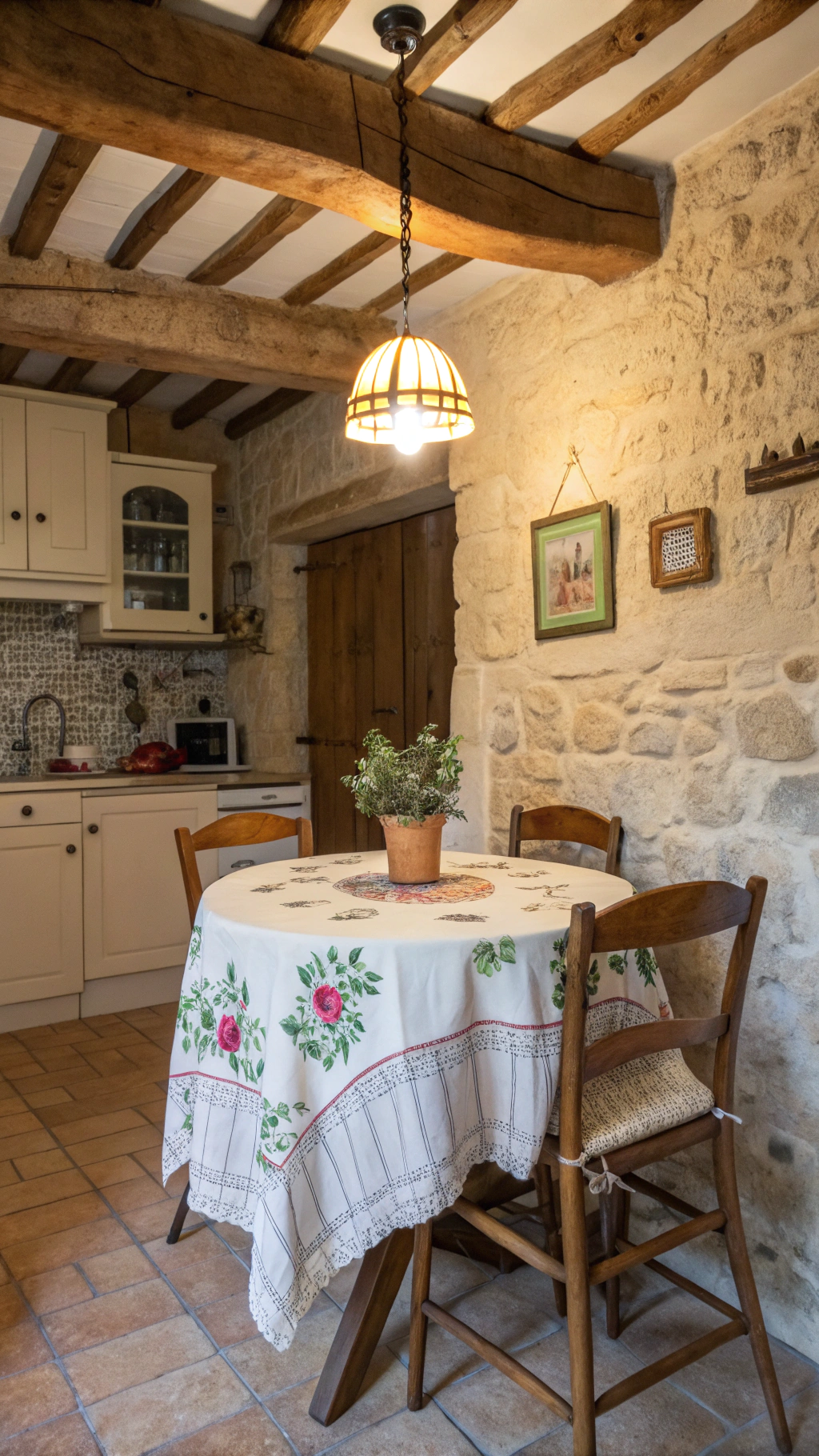2. Create a Cozy Nook with a Small Kitchen Table