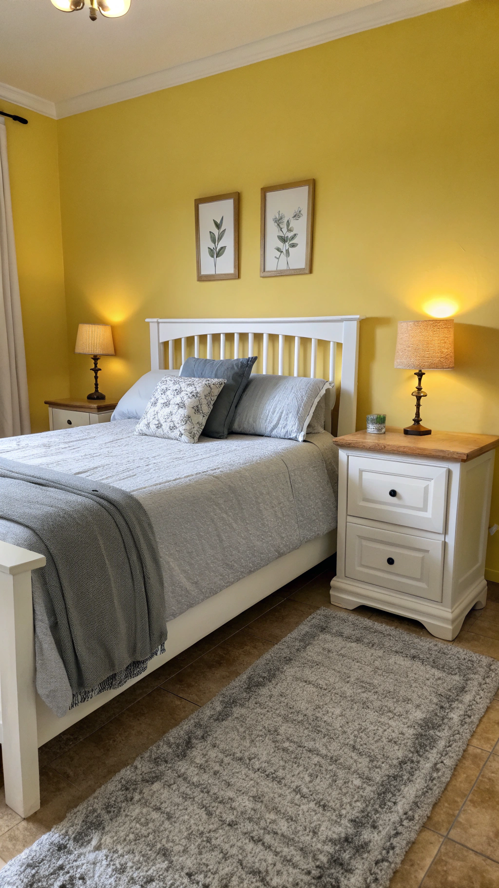 8. Bedrooms With Yellow Walls: A Timeless Choice