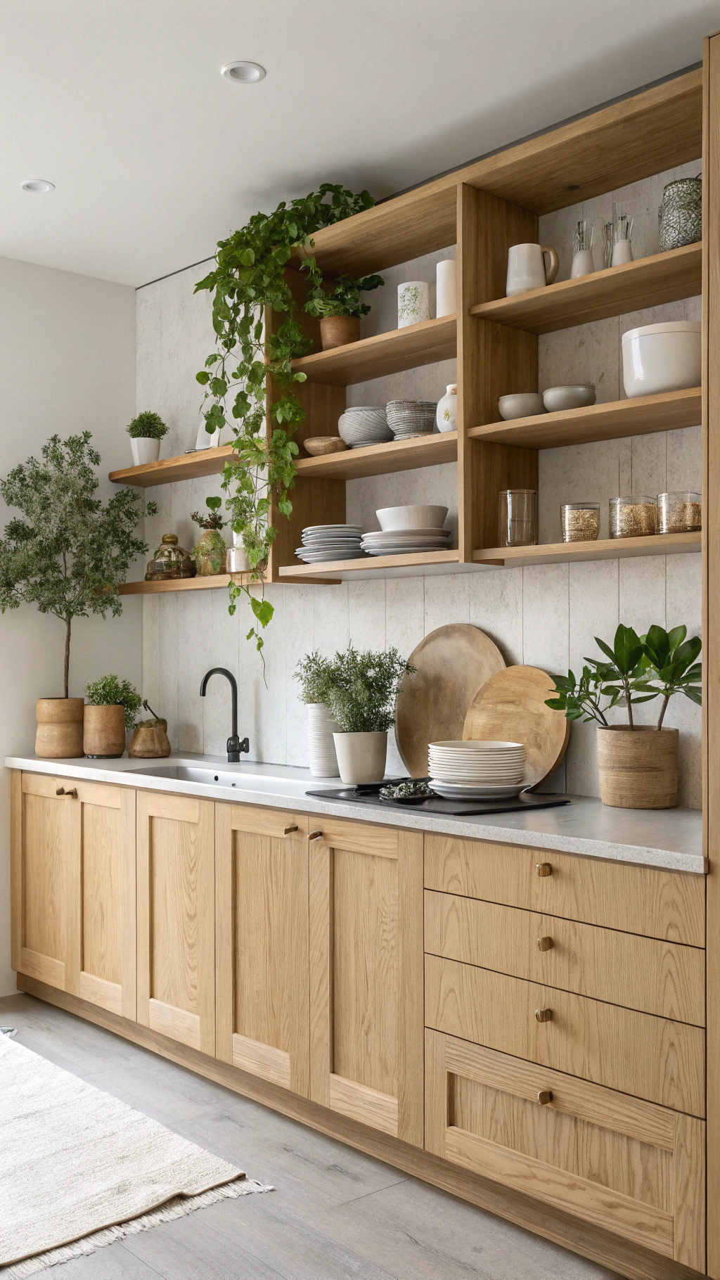 japandi kitchen cabinet design: Choosing the Right Wooden Cabinet Design for Your Japandi Kitchen