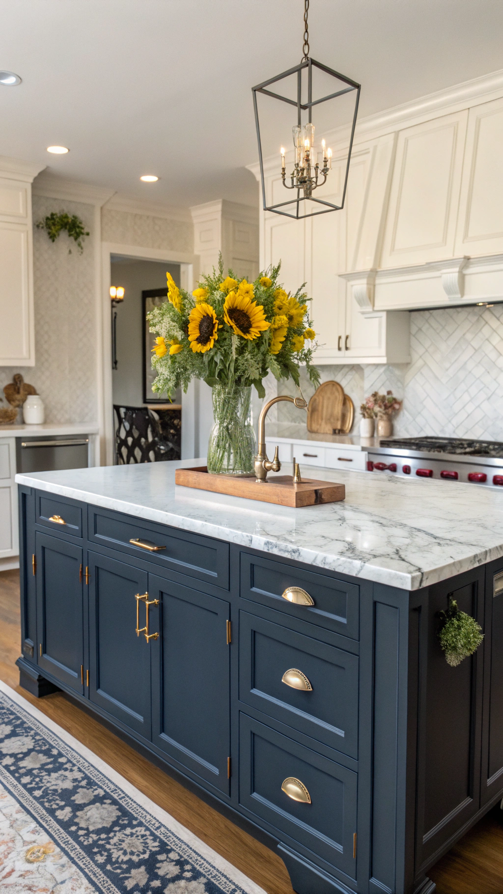 white french country kitchen: Incorporating French Country Kitchen Dark Cabinets