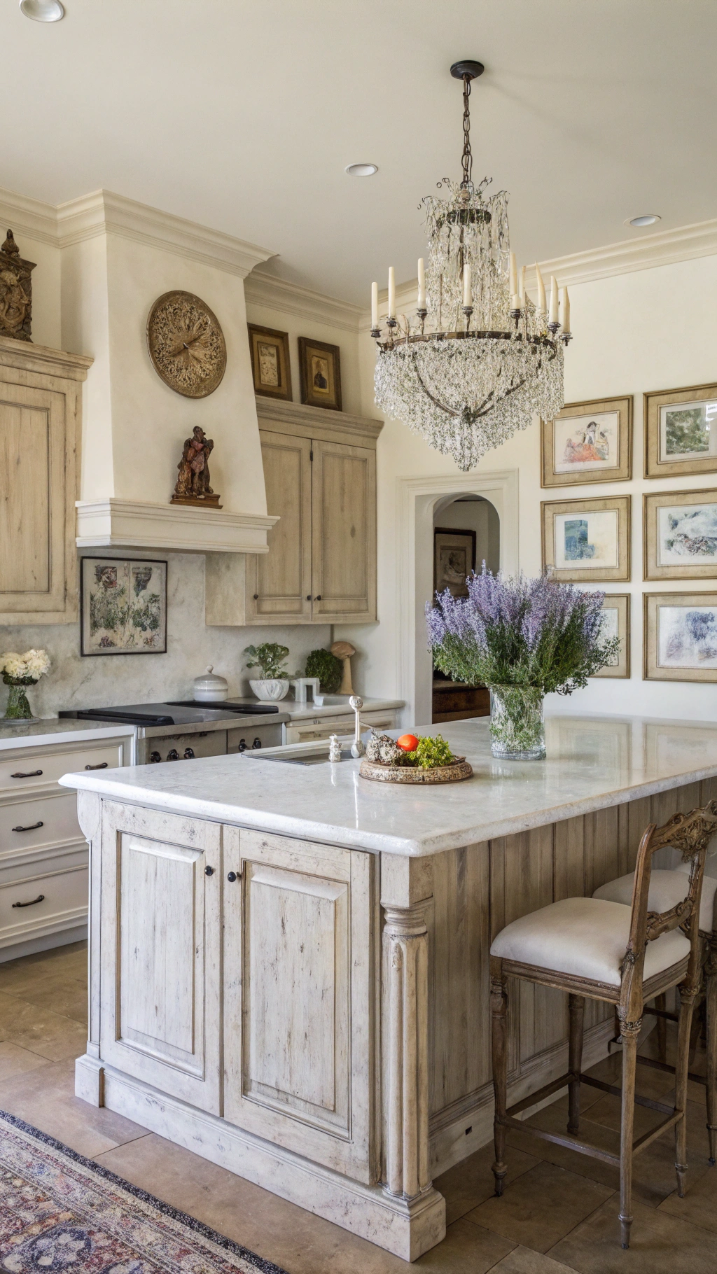 The Timeless Appeal of a White French Country Kitchen