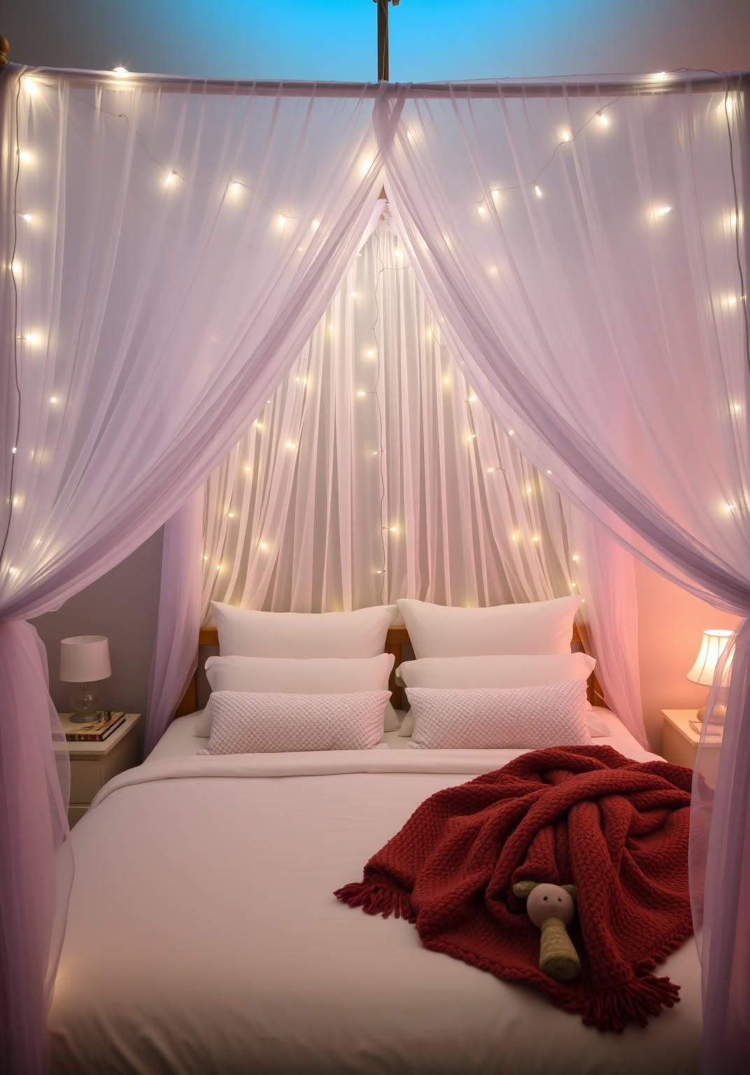 11. Dreamy Canopy Bed