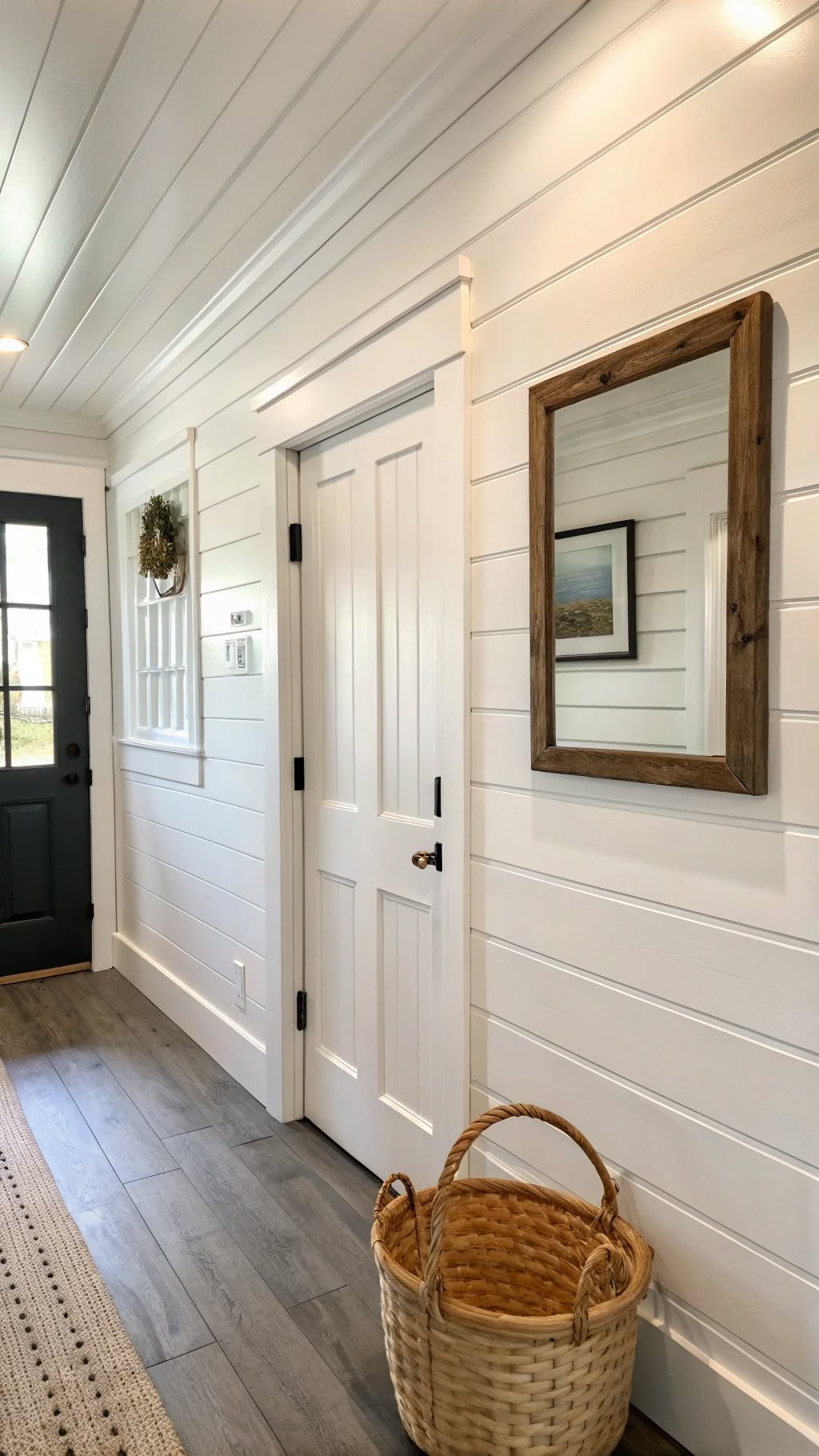 13. Shiplap Paneling for a Classic Look