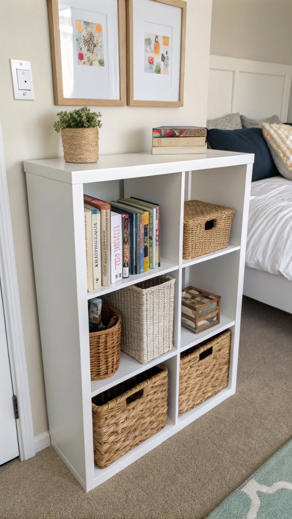 15. Cube Storage Shelves