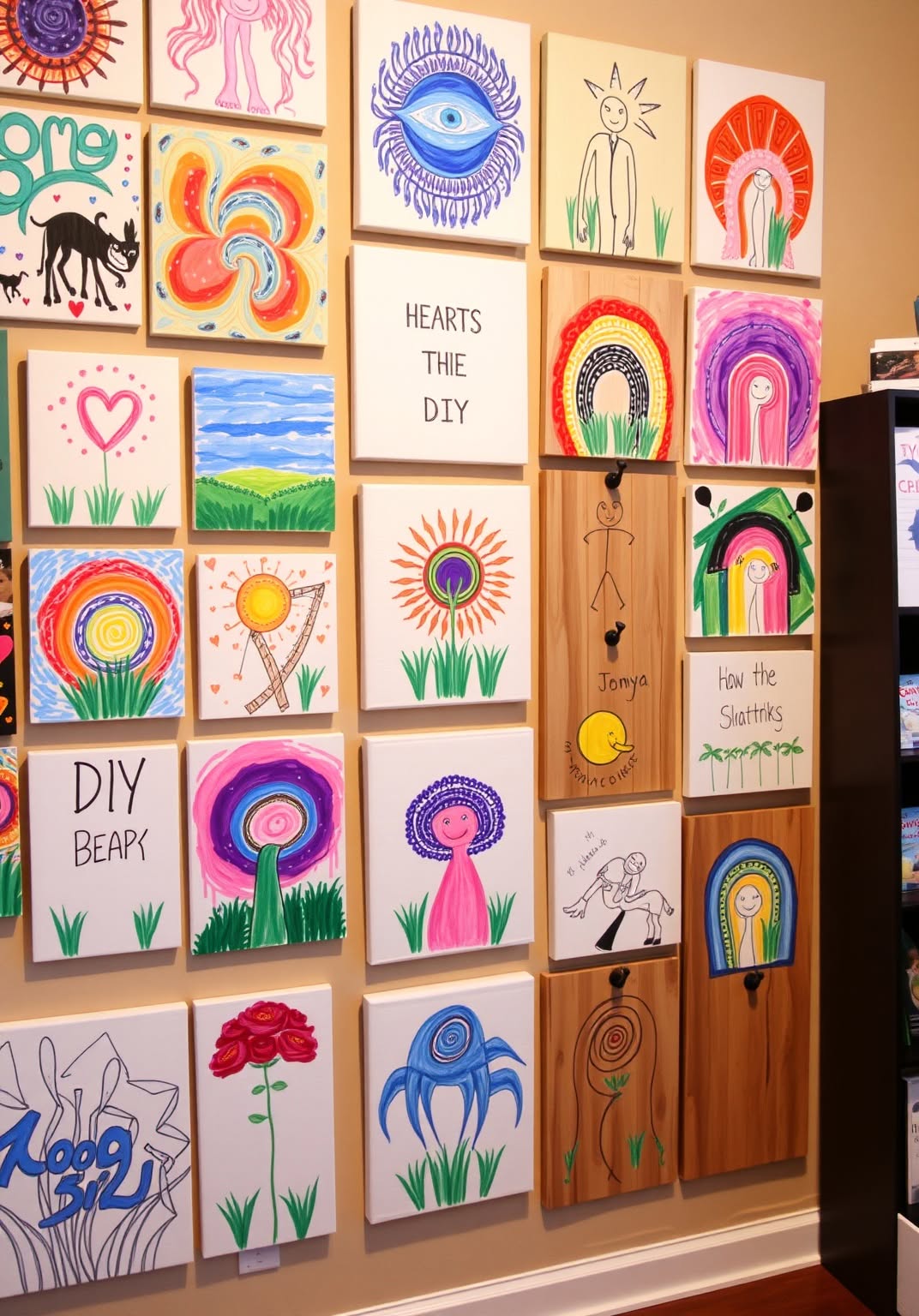 16. DIY Wall Art