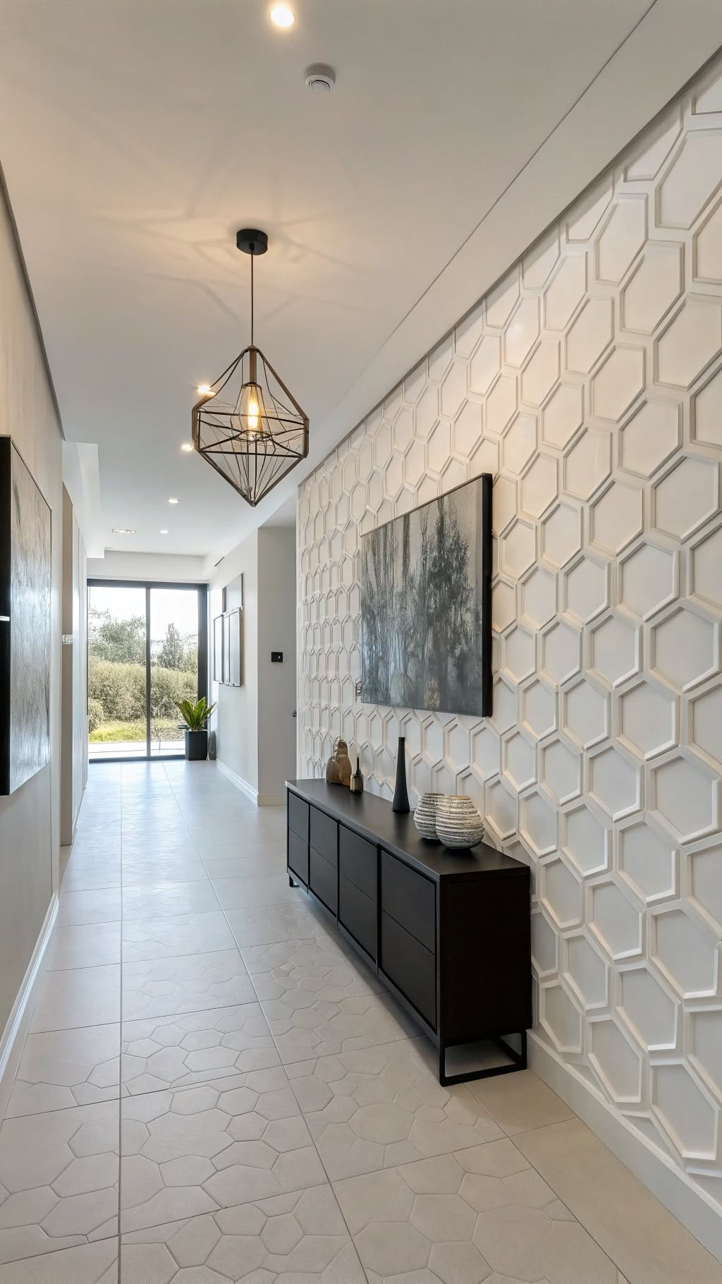 20. Geometric 3D Panelling for a Modern Edge